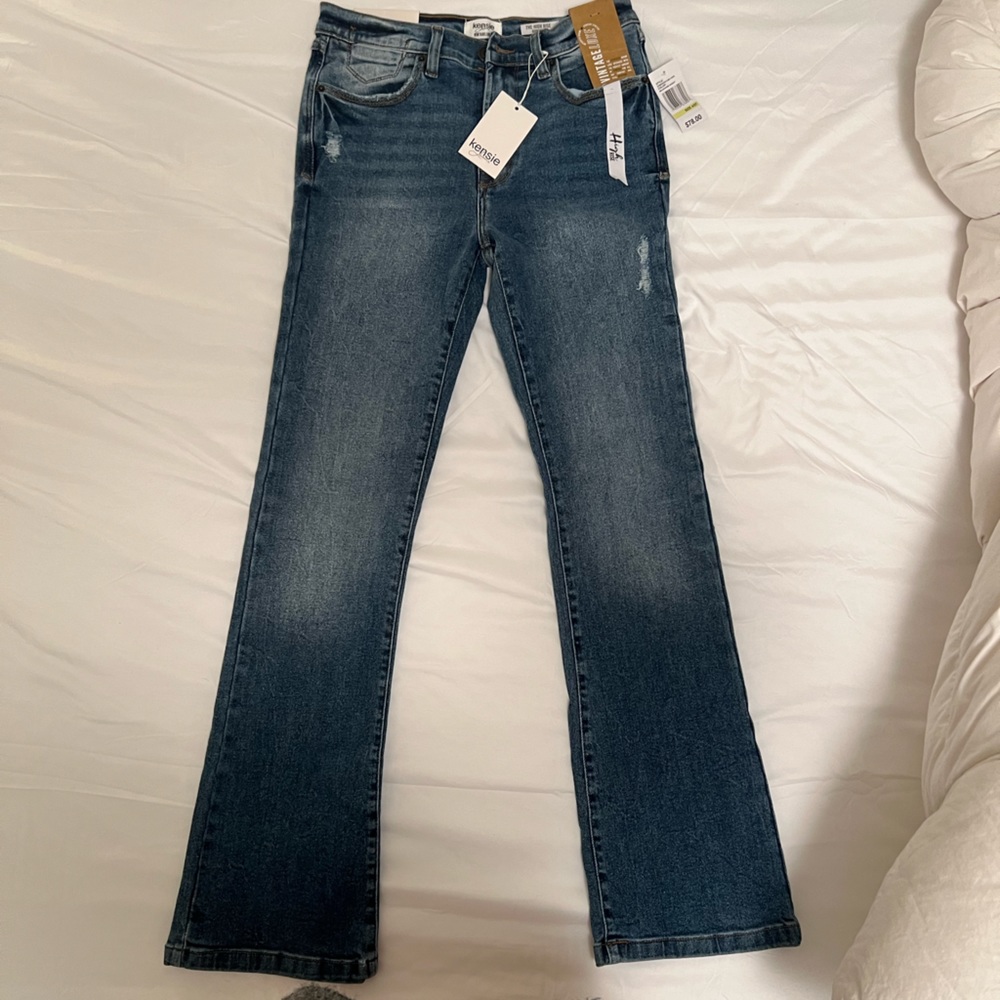 High Rise Bootcut Jeans